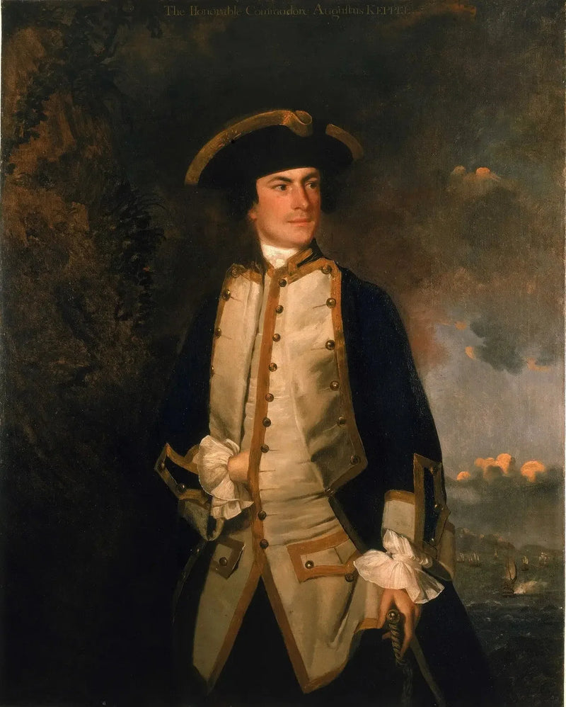 Commodore der ehrenwerte Augustus Keppel - Joshua Reynolds