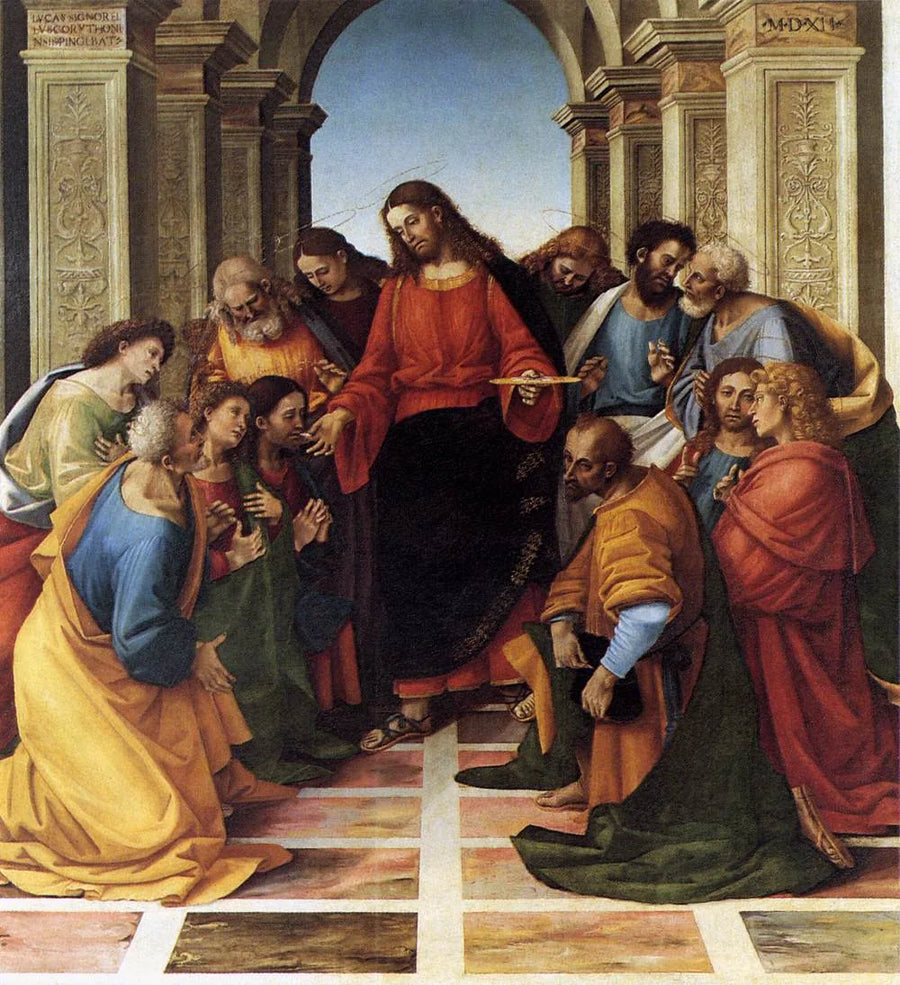 Kommunion der Apostel - Luca Signorelli