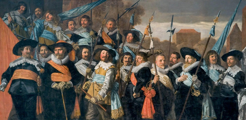 Gesellschaft der bürgerlichen Miliz der Musketiere von Haarlem 1639 - Frans Hals