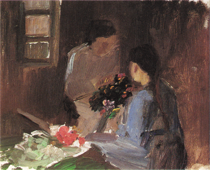Blumensträuße komponieren - Anna Ancher