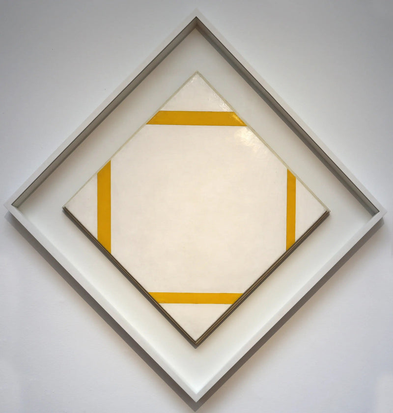 Komposition mit gelben Linien - Piet Mondrian