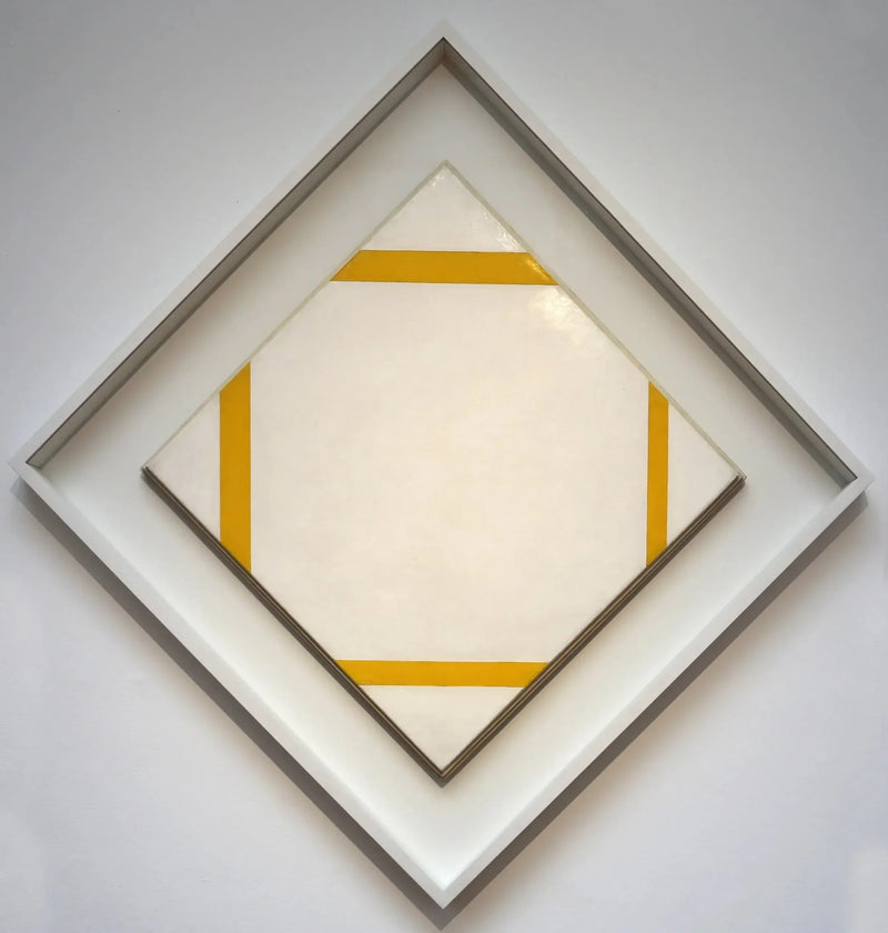 Komposition mit gelben Linien - Piet Mondrian