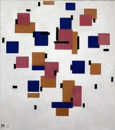 Farbkomposition B - Piet Mondrian