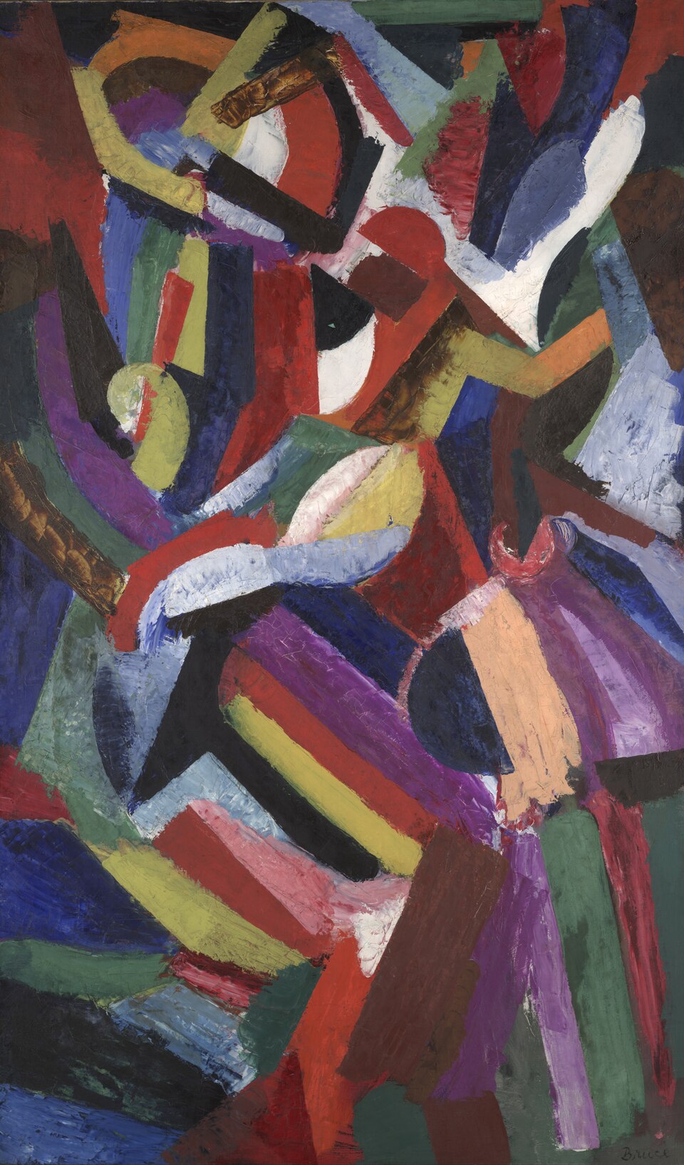 Composition III - Patrick Henry Bruce image 1 reproduction artisanale de tableau