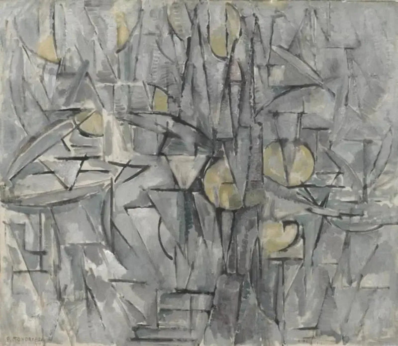 Komposition Nr. X (authentisch) - Piet Mondrian