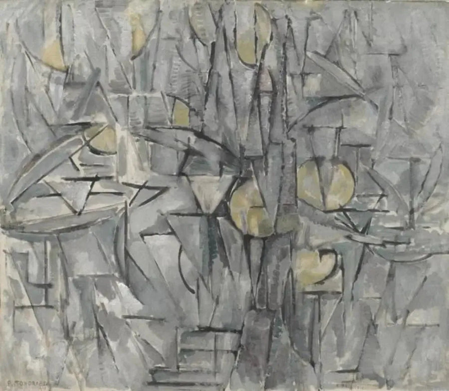 Komposition Nr. X (authentisch) - Piet Mondrian