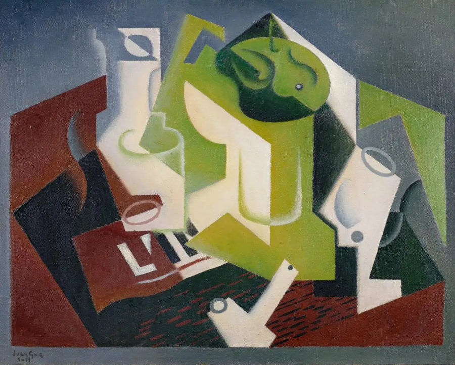 Compotier und Pfeife - Juan Gris