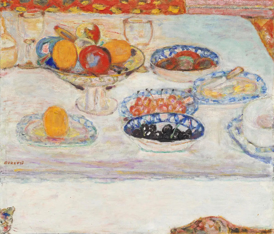 Obstschalen und -teller - Pierre Bonnard