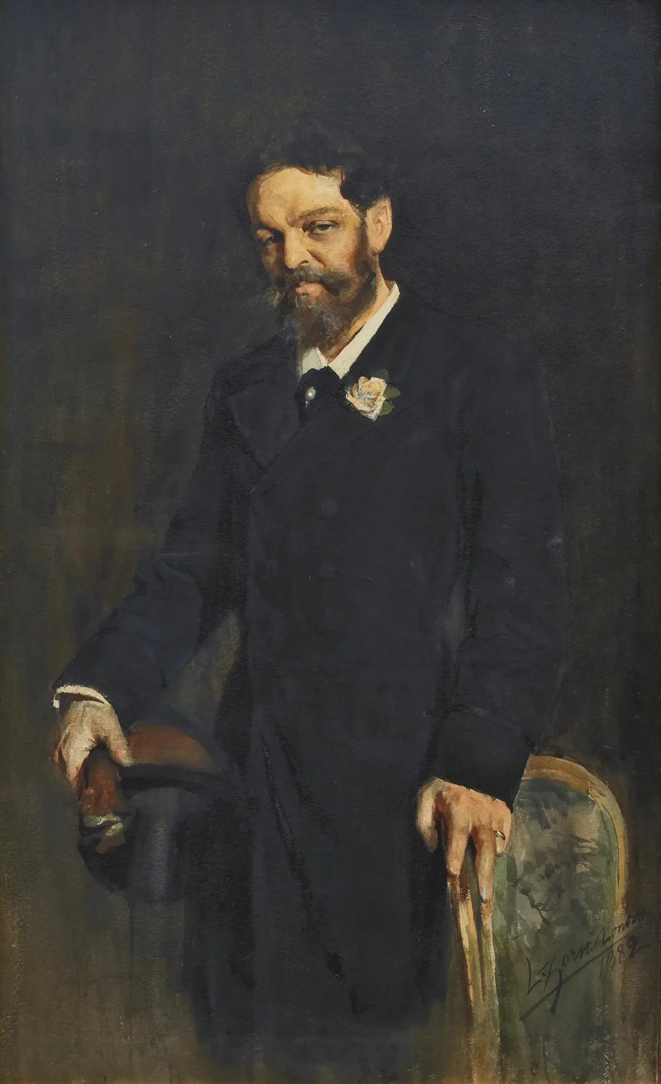 Comte Albert Magnus Stenbock - Anders Zorn image 1 tableau peint à l’huile sur toile