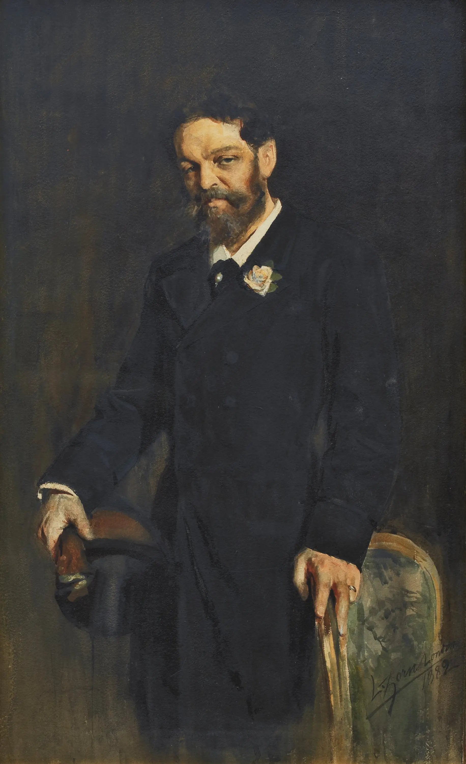 Comte Albert Magnus Stenbock - Anders Zorn - Alpha Reproduction