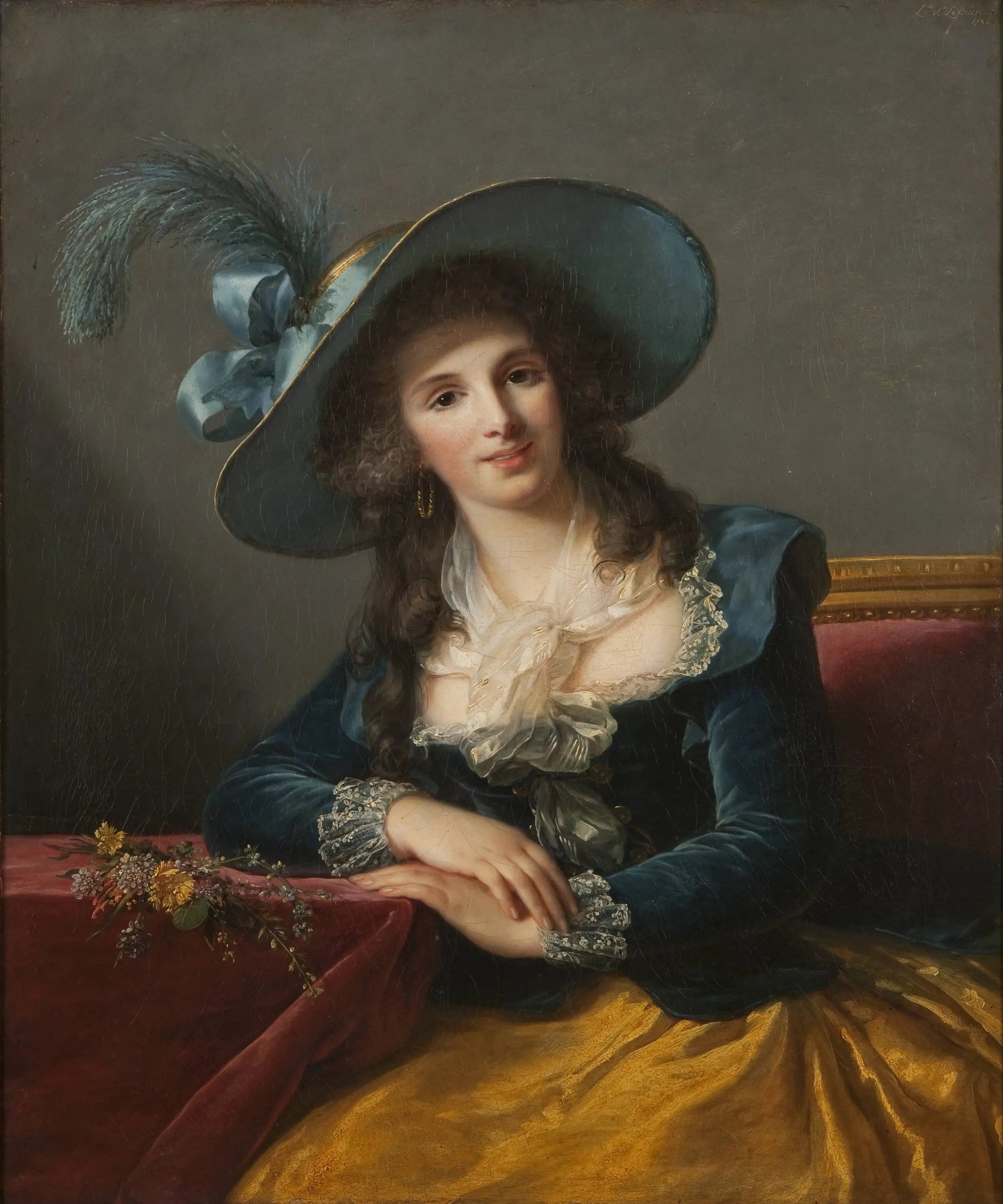 Comtesse Louis-Philippe de Ségur (1756-1828) - Élisabeth Vigée Le Brun image 1 tableau peint à l’huile sur toile