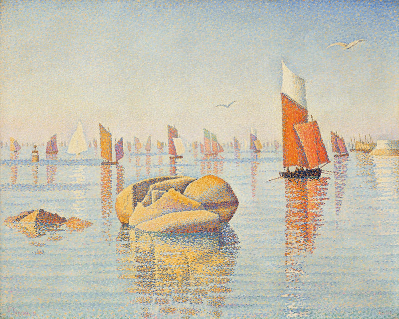 Concarneau. Morgenruhe. Op. 219 (Larghetto) - Paul Signac