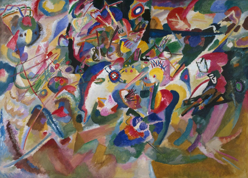Entwurf 3 zu « Komposition VII » - Vassily Kandinsky