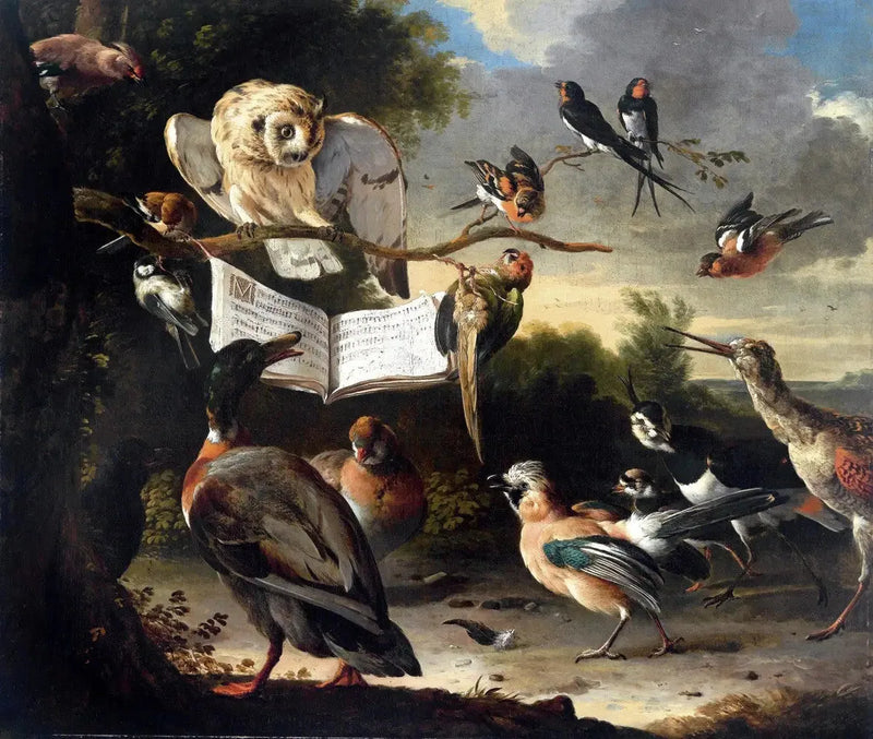 Vogelsymphonie - Melchior de Hondecoeter