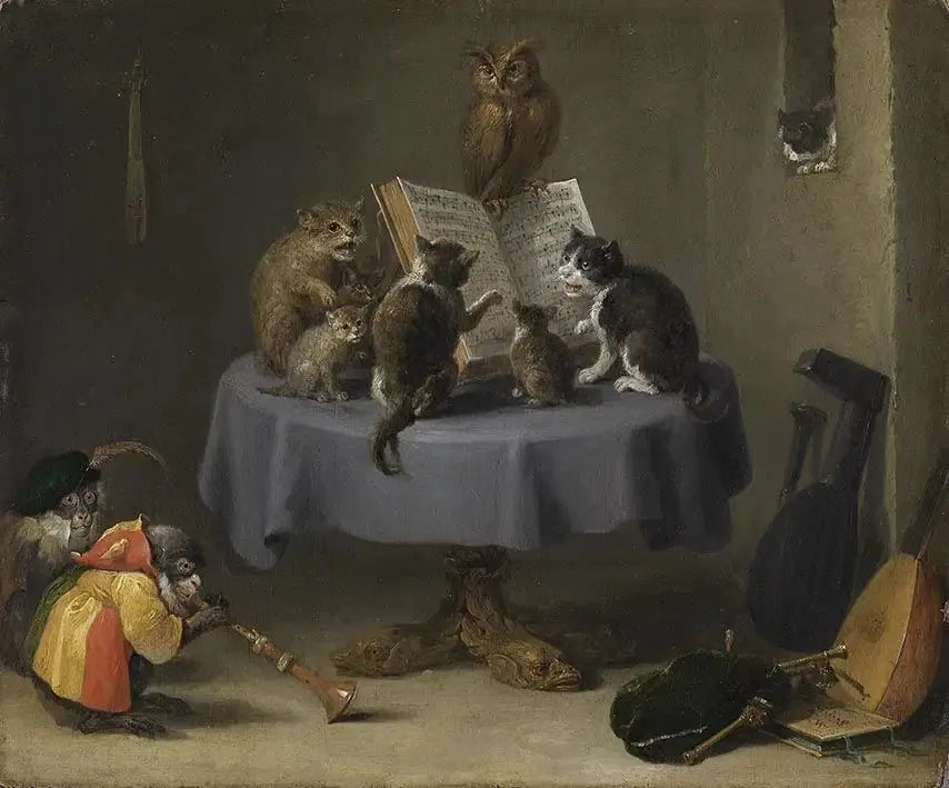 Katzenkonzert - David Teniers der Jüngere