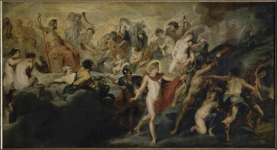 Le Concert (ou Conseil) des dieux pour les mariages réciproques de la France et de l'Espagne - Peter Paul Rubens
