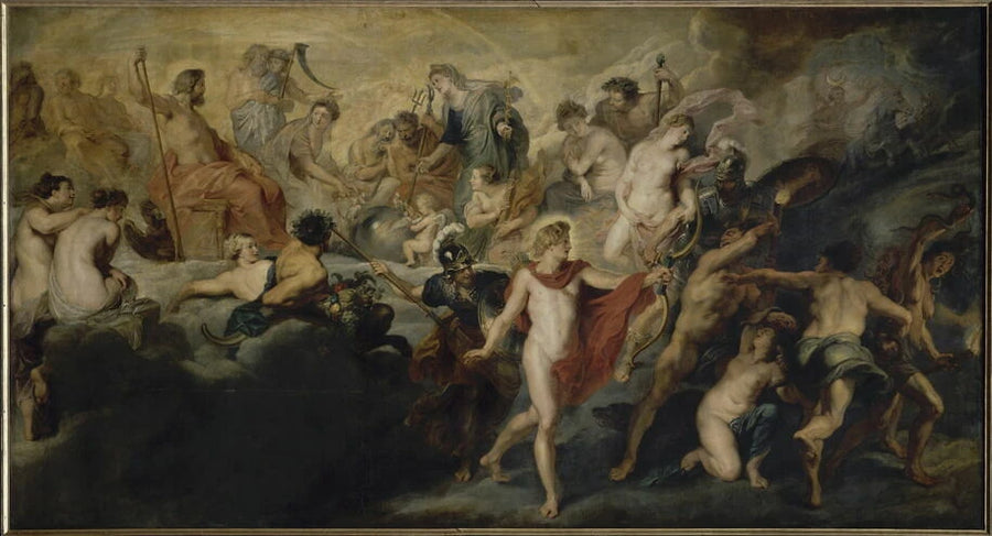 Le Concert (ou Conseil) des dieux pour les mariages réciproques de la France et de l'Espagne - Peter Paul Rubens