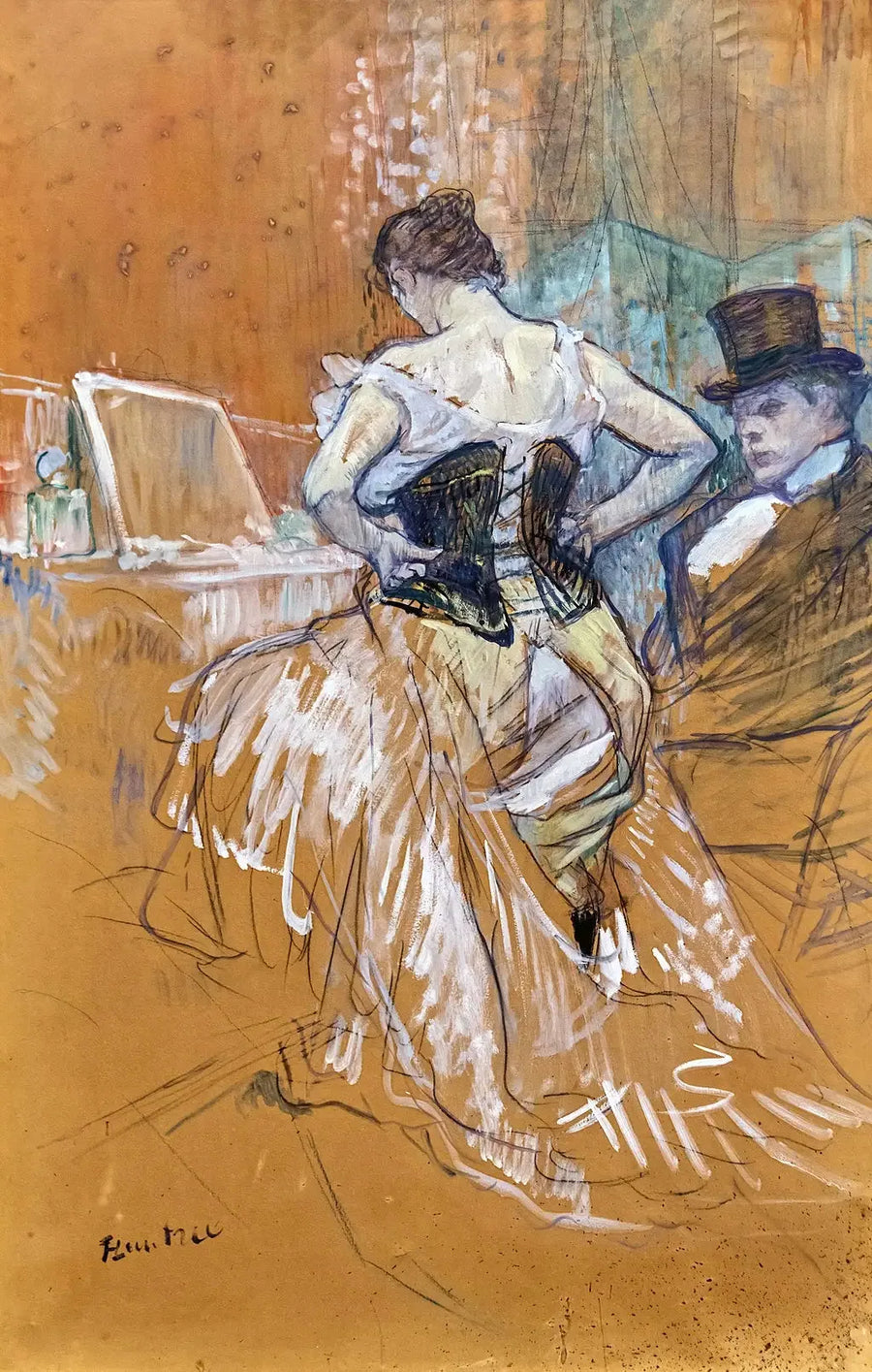 Durchbruch - Henri de Toulouse-Lautrec