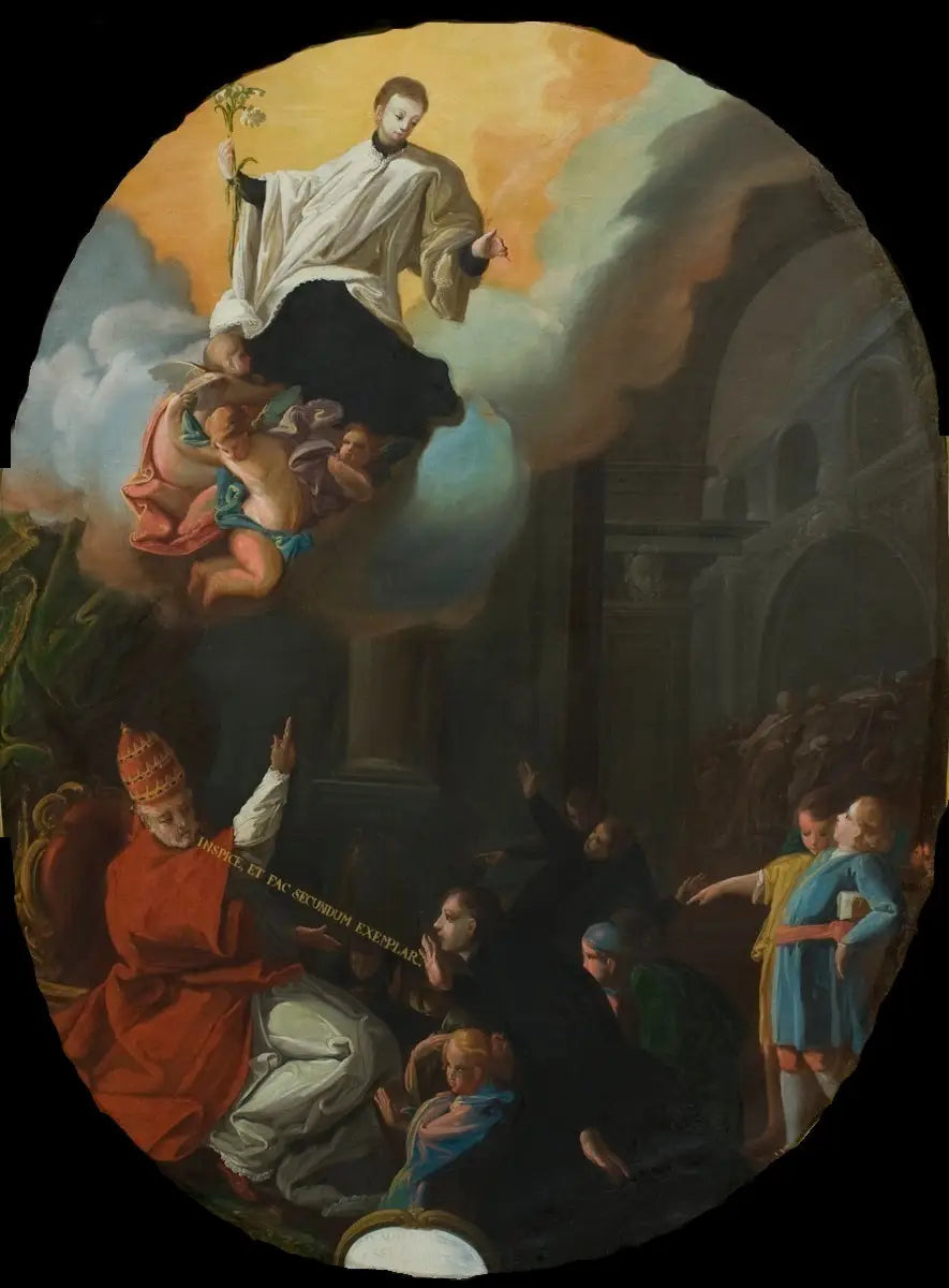 Weihe des heiligen Ludwig von Gonzaga als Schutzpatron der Jugend - Francisco de Goya