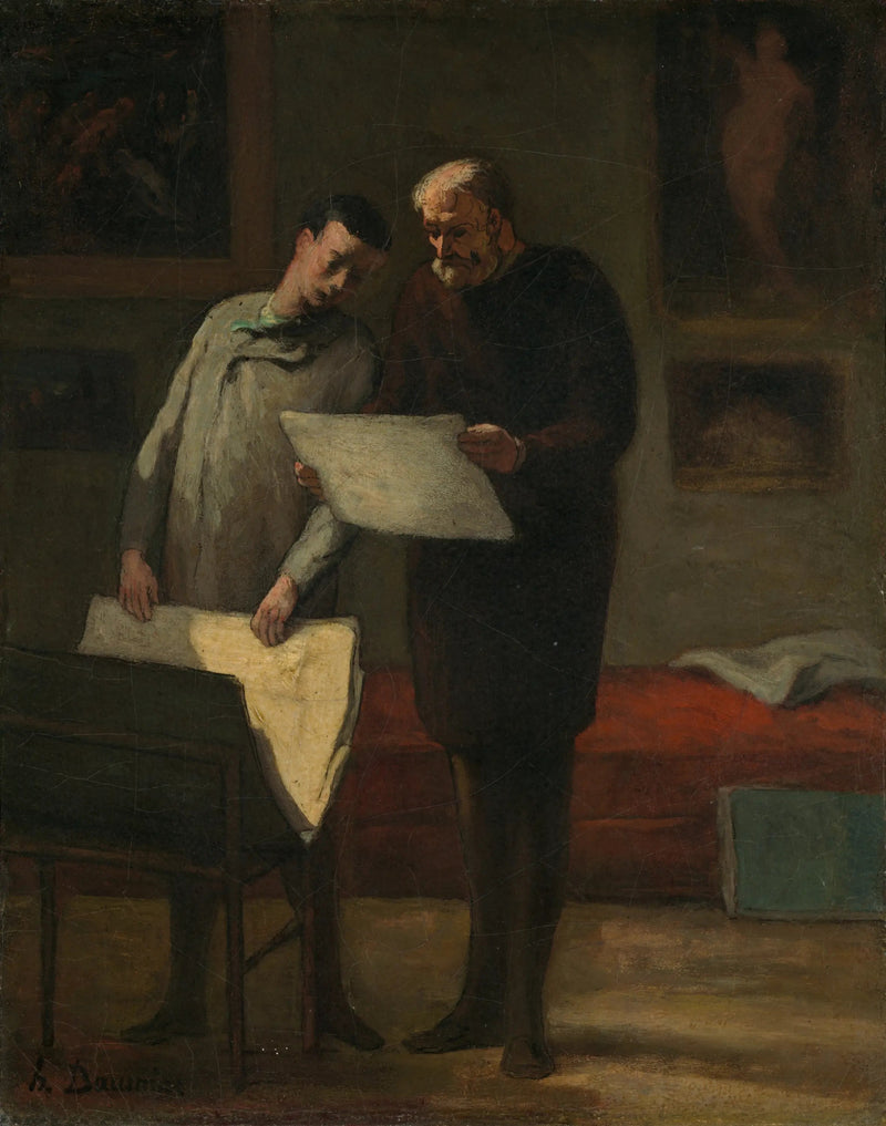 Ratschläge an einen jungen Künstler - Honoré Daumier