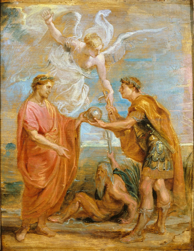 Constance ernennt Konstantin zu ihrem Nachfolger - Peter Paul Rubens