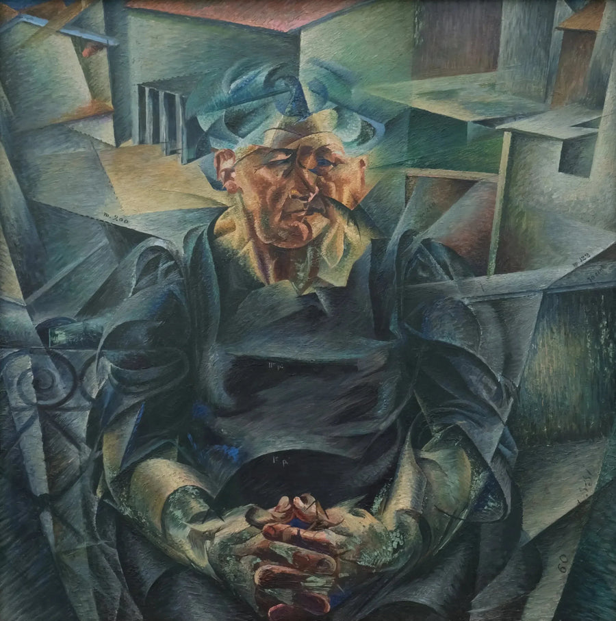 Horizontale Konstruktion - Umberto Boccioni