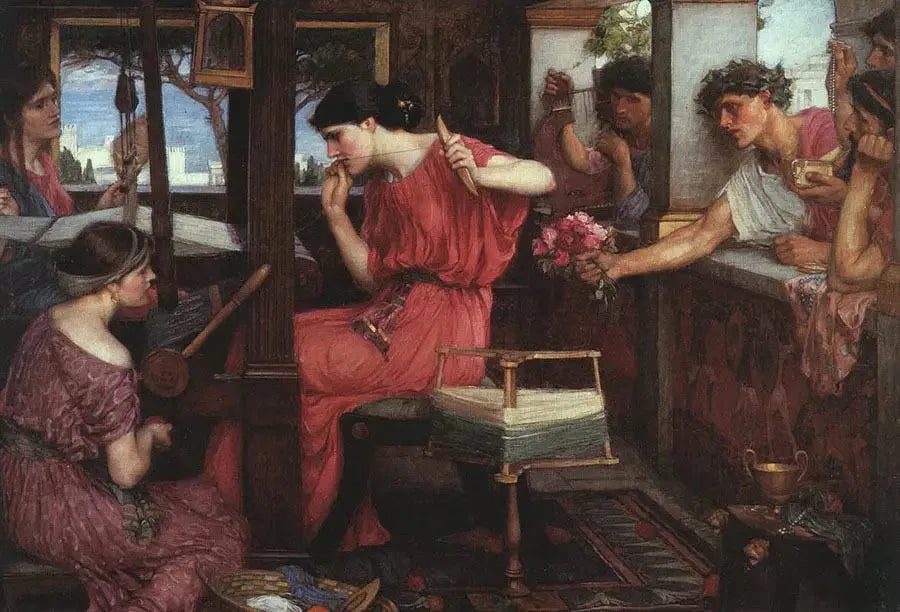 Consulter l'Oracle - John William Waterhouse image 1 copie peinte à la main à l’huile