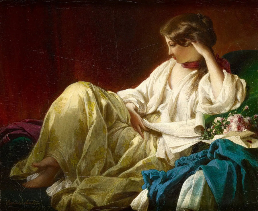 Kontemplation - Franz Xaver Winterhalter