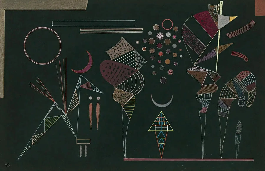 Reduzierte Kontraste - Vassily Kandinsky