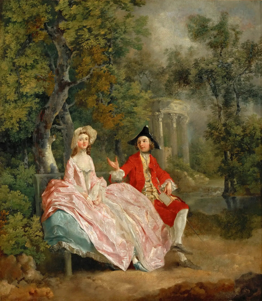 Spaziergang im Park - Thomas Gainsborough