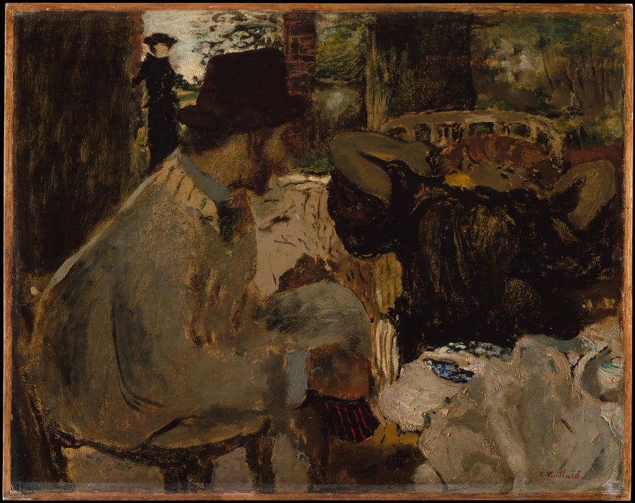Unterhaltung - Édouard Vuillard
