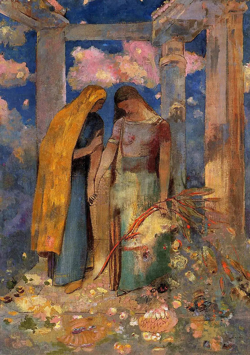 Mystische Konversation - Odilon Redon
