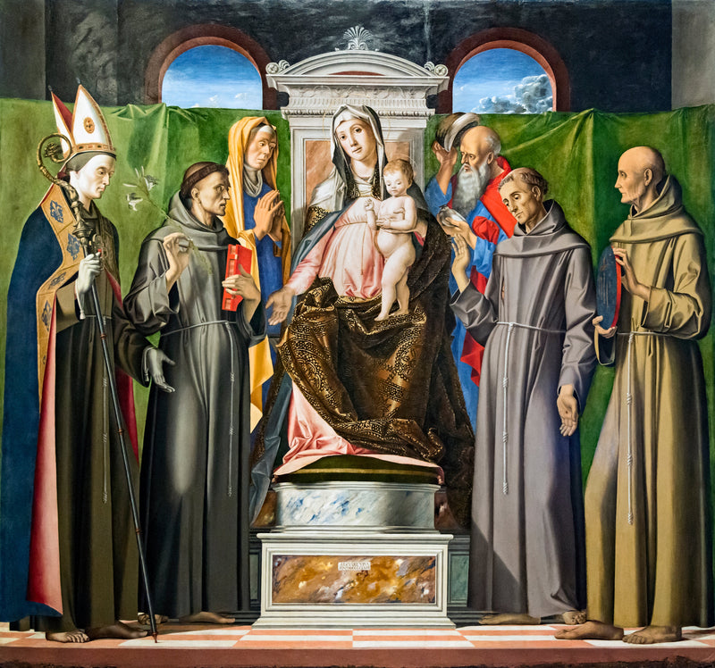 Heilige Konversation - Alvise Vivarini