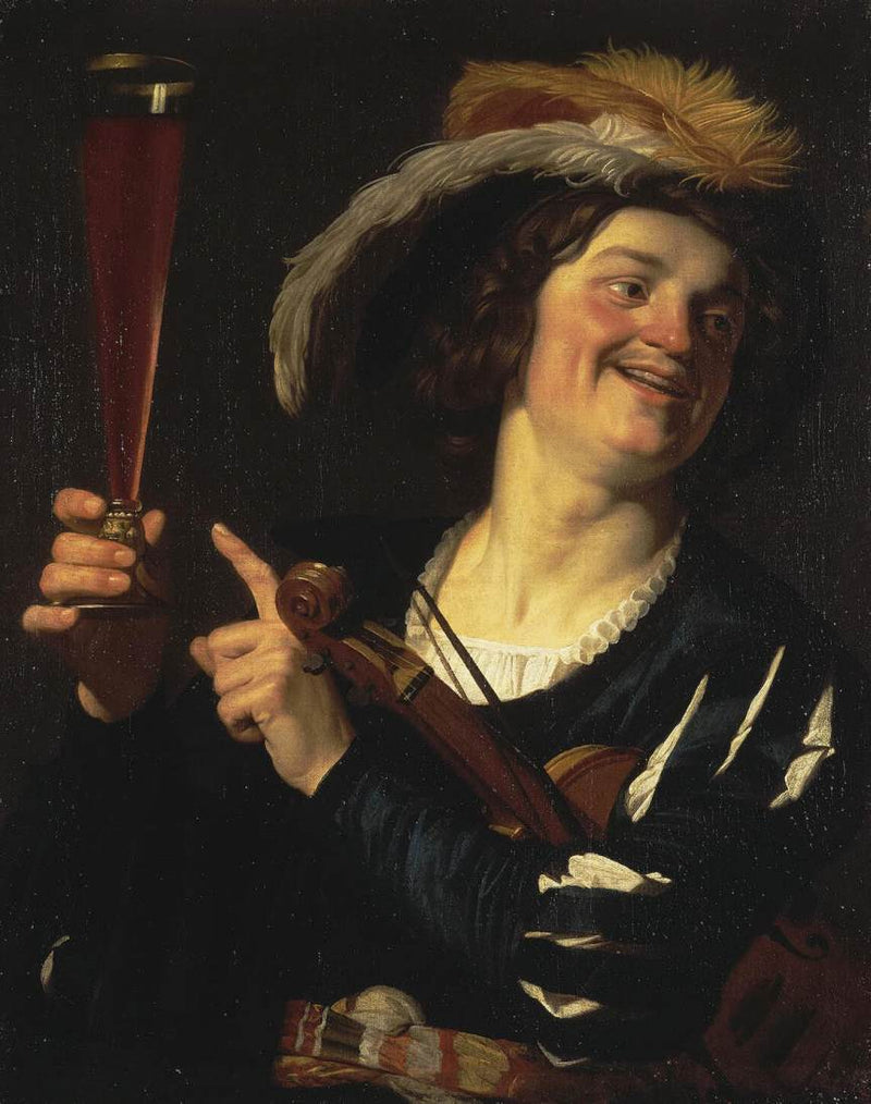 Geselliger Gefährte - Gerrit van Honthorst