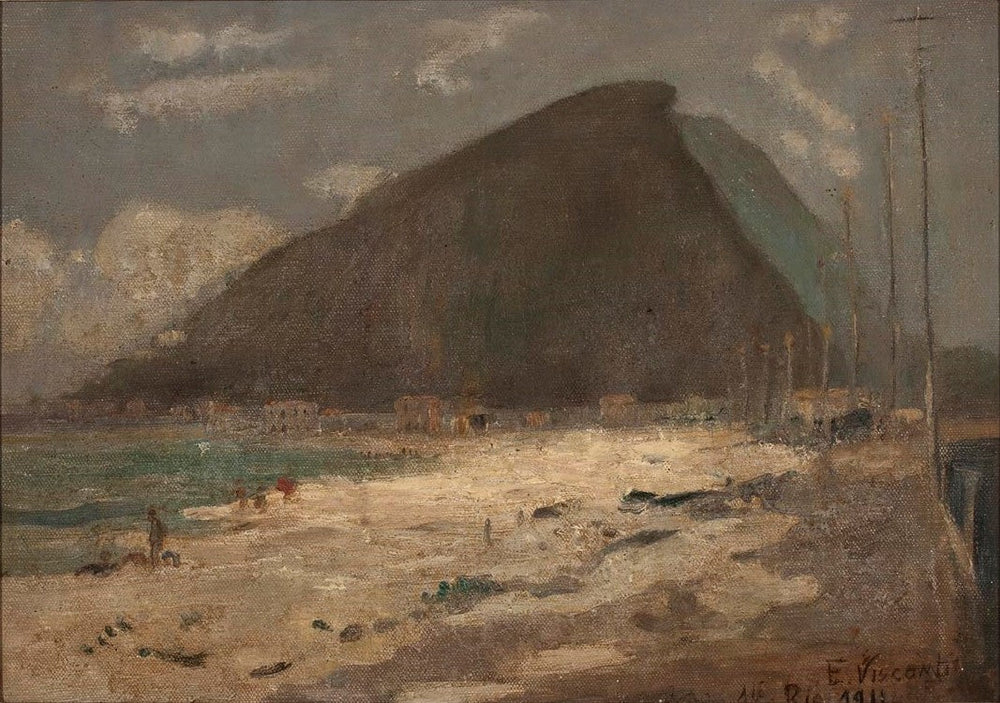 Copacabana - Eliseu Visconti image 1 reproduction artisanale de tableau
