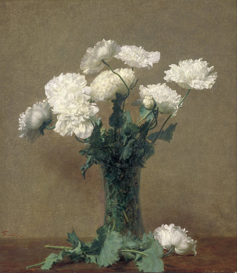 Mohnblumen - Henri Fantin-Latour