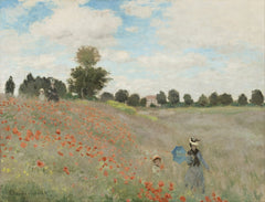 Mohnblumen W274 - Claude Monet