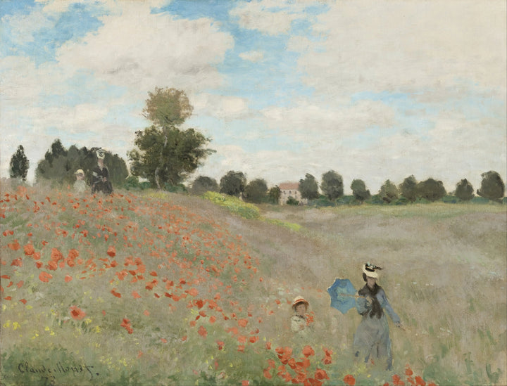 Mohnblumen W274 - Claude Monet