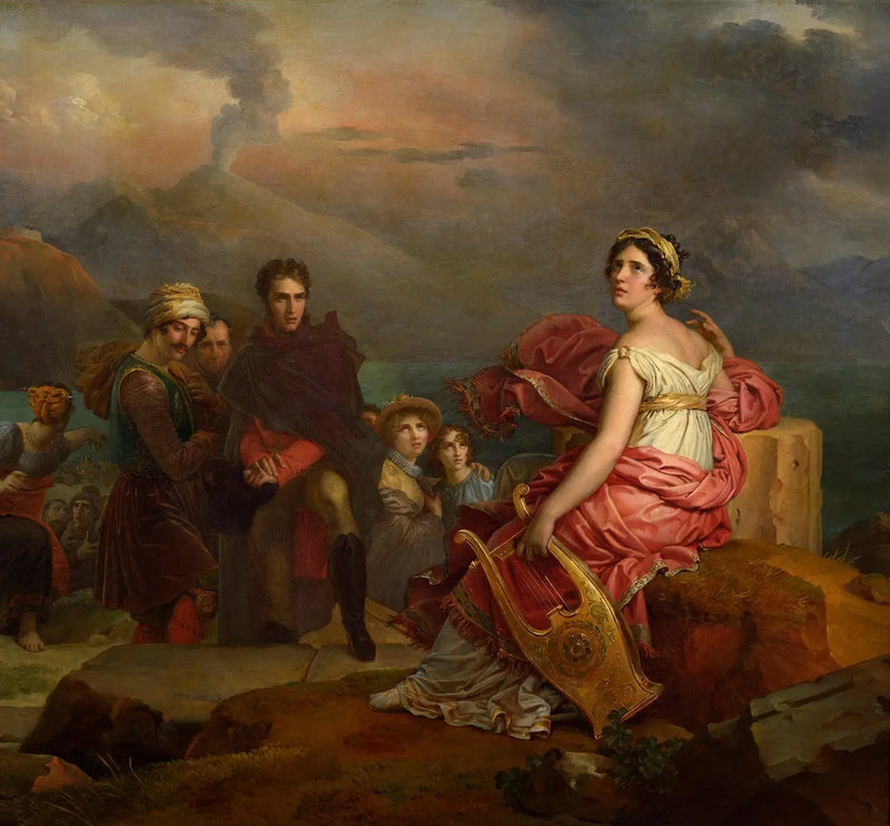 Corinne am Cap Misène - François Gérard