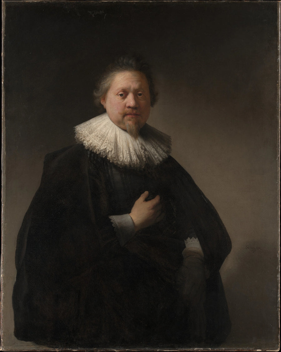 Porträt eines Mannes, wahrscheinlich ein Mitglied der Familie Van Beresteyn - Rembrandt