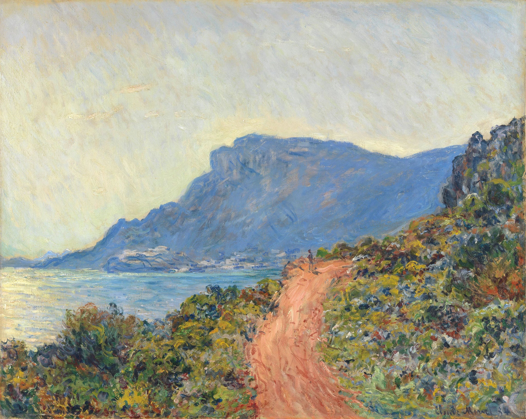 La Corniche près de Monaco W890 de Claude Monet – Rijksmuseum SK-A-1892