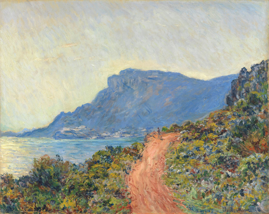 Die Corniche bei Monaco - Claude Monet