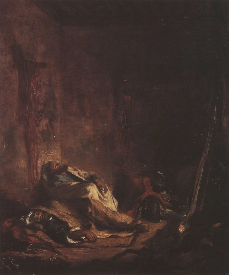 Wachhaus in Meknès - Eugène Delacroix