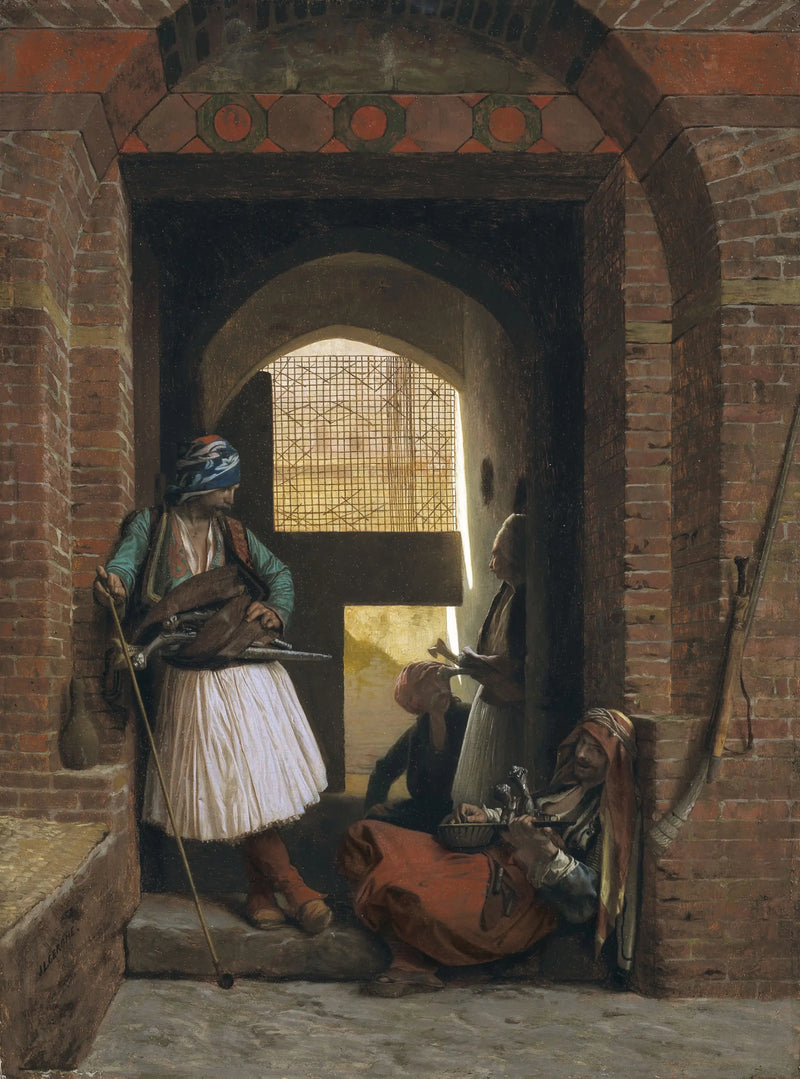 Wachkörper von Betrügern in Kairo - Jean-Léon Gérôme