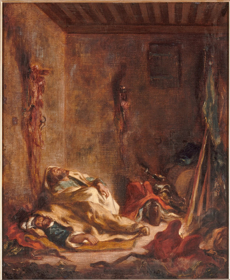Marokkanischer Wachkörper - Eugène Delacroix