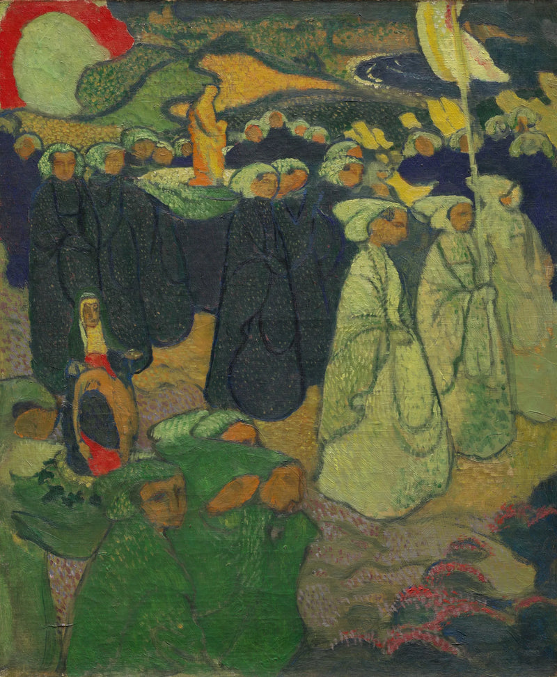 Trauerzug oder Pardon in Perros-Guirec - Maurice Denis