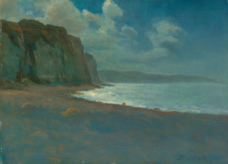 Küste des San Mateo County - Albert Bierstadt