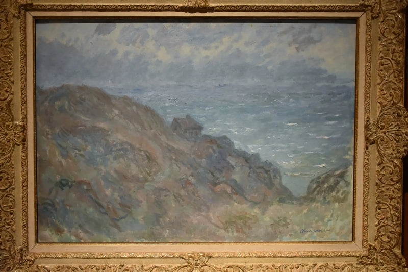 Hütte auf den Klippen bei Varengeville - Claude Monet