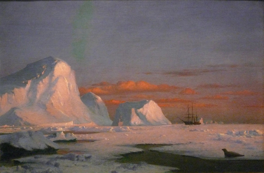 Arktischer Sonnenuntergang - William Bradford