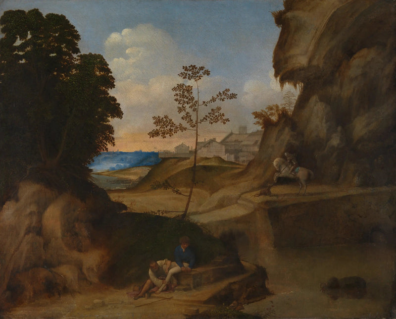 Sonnenuntergang - Giorgione
